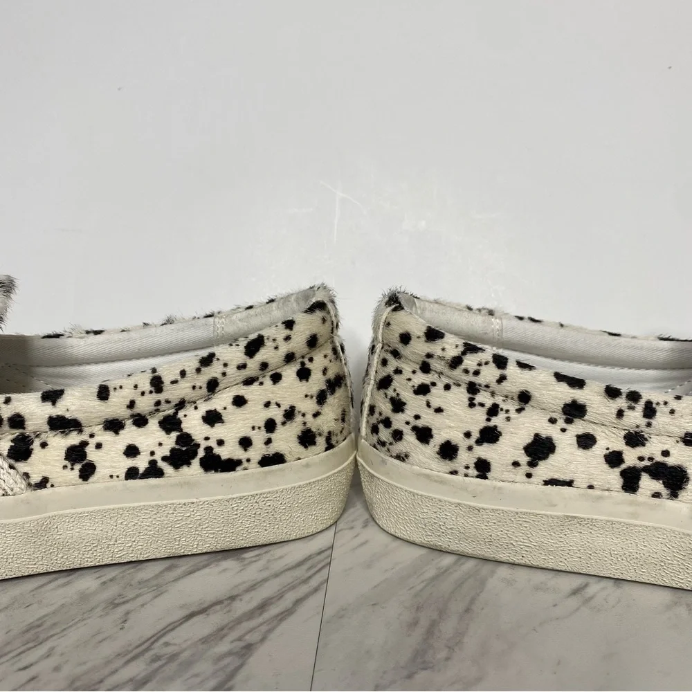 Madewell Sidewalk Slip On Spatter Painted Calf Hair Slip On 8M